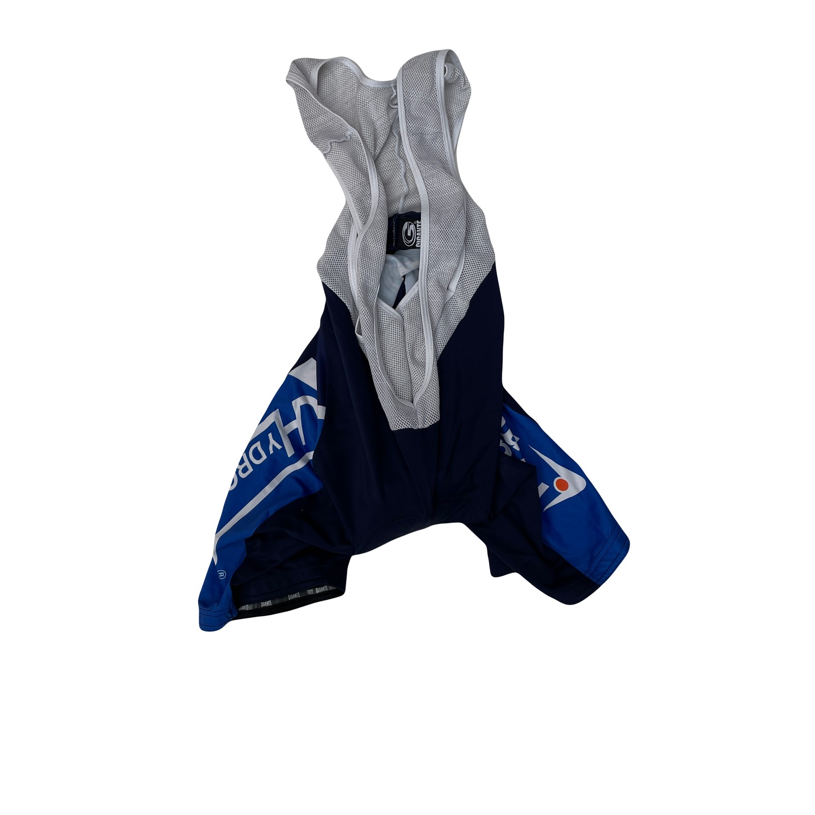 Culotte con tirantes Gigante Hydro Metal para hombre M azul marino blanco acolchado