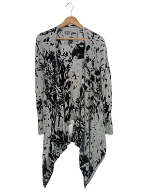 GUESS Cárdigan Mujeres Chaqueta Talla EU 40 gris claro-negro look casual - Imagen 1 de 4