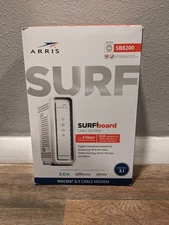 ARRIS SB8200 v3 DOCSIS 3.1 Cable Modem 2x1Gbps Ports Arris WarrantyThru 4/17/27