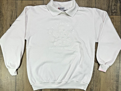 Vintage Giorgio Beverly Hills Rodeo Drive Cologne Crewneck Sweater Size Med 80s