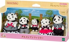 Sylvanian Families Dalmatian Family EPOCH Calico Critters C-79 JAPAN NEW