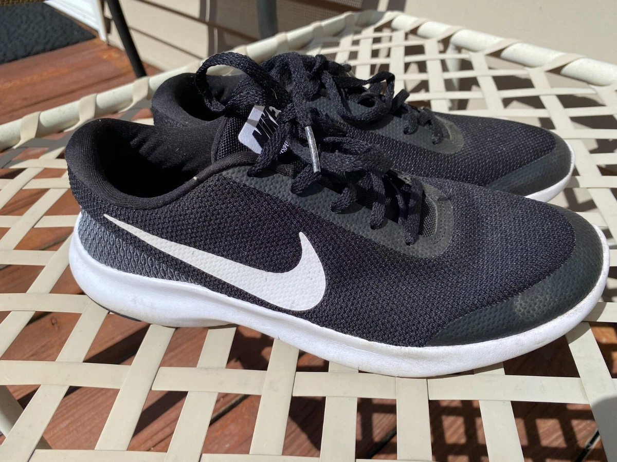 Nike Flex Experience RN Men&#039;s Running Shoes Black White 908985-001 Size 8.5 eBay