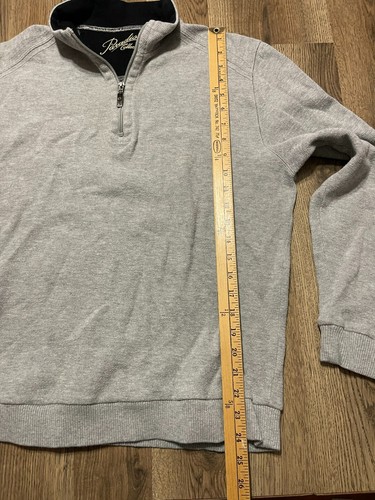 Paradise Collection Sweater, Men's Size Medium, Gray, Pullover, Long Sleeve - Picture 6 of 9