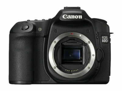 Canon EOS 60D 18.0 MP Digital SLR Camera - Black (Body Only