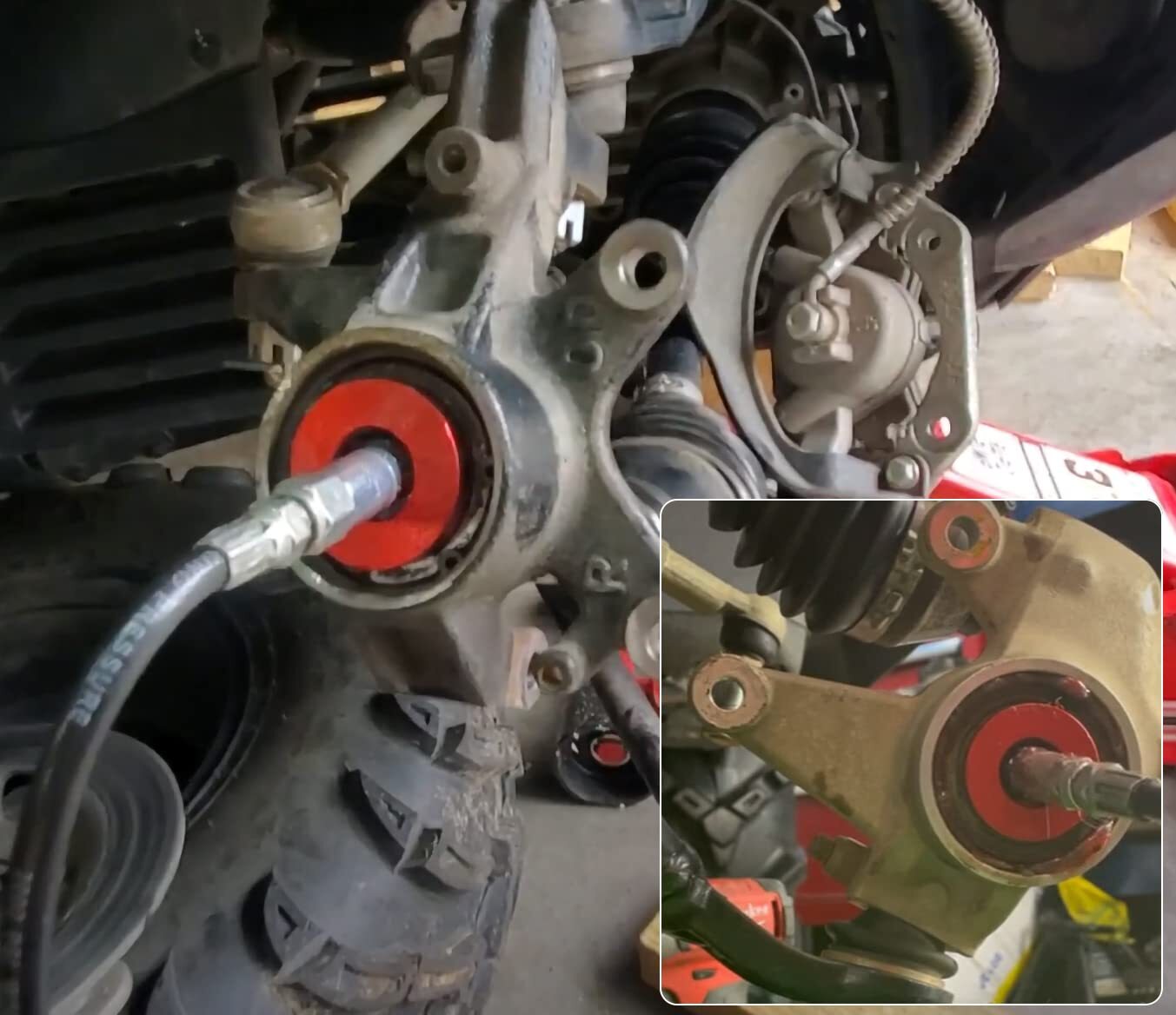 Front & Rear Wheel Bearing Greaser Service Tool for CanAm Maverick