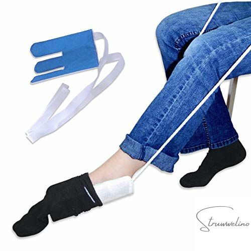 Anziehhilfe Socken Strümpfe Sockenanzieher Sockenanziehhilfe Dressing Assist - Bild 1 von 5