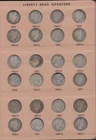 REDUCED!! NEARLY COMPLETE BARBER QUARTERS SET 1892-1916 PDOS AG-VG (MISSING 3)