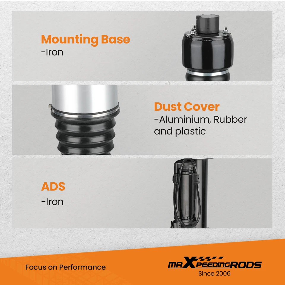 Front Left Air Suspension Strut For Mercedes W211 S211; 2113205513,  2113206113 - Image 2 of 4