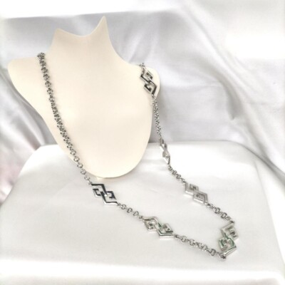 GIVENCHY ヴィンテージ Gチェーン ネックレス タグ付き Y2K vintage GIVENCHY G-logo chain necklace