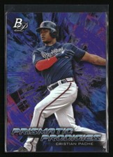 Cristian Pache 2018 Bowman Platinum #PPP-18 Baseball Card