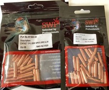 SWP Contact Tip 0.8mm Wire / 0.6mm Alum Quantity  50  Tips M1509-8*