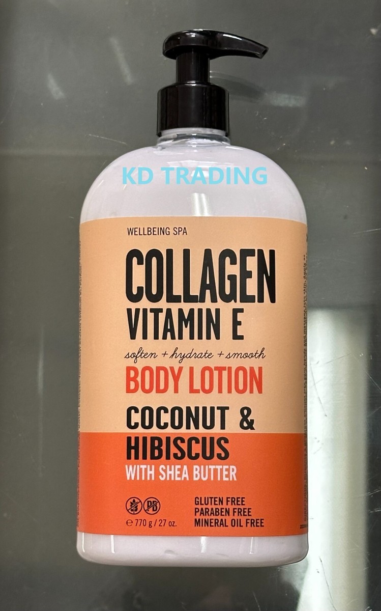 WELLBEING SPA Collagen Vitamin E BODY LOTION ~COCONUT