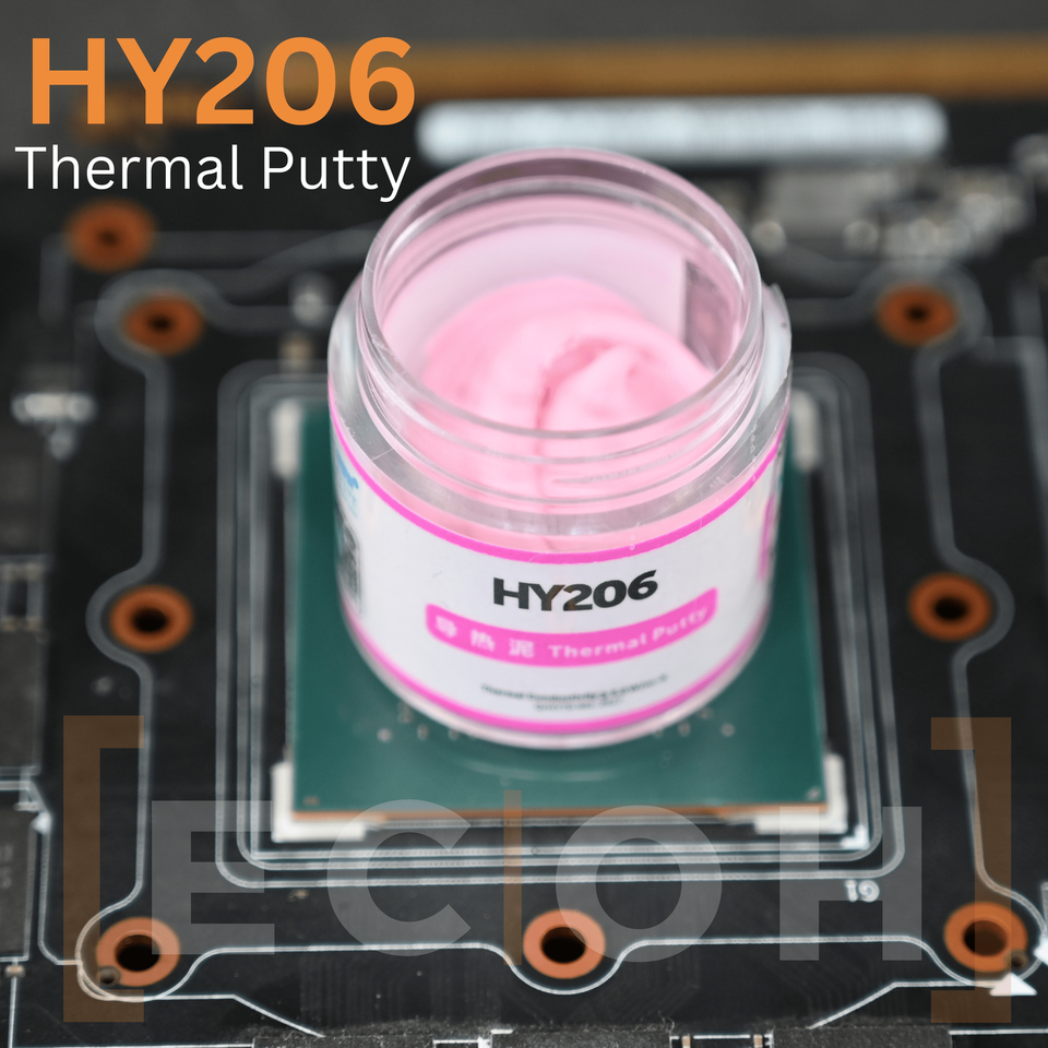 Halnziye Wärmeleitkitt 6.0W/mK - Thermal Putty Für CPU GPU Kühlung