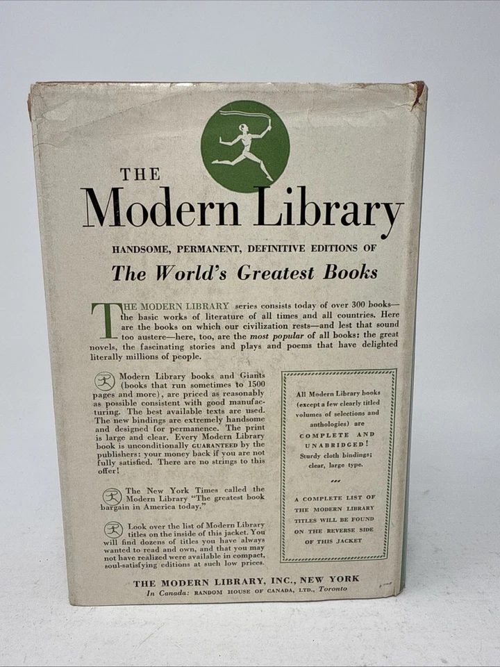 An Anthology of Famous British Stories - Modern Library Giant G54 HC DJ 1952 367 - Imagem 2 de 4