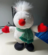 Snowman Plush Vintage 1993 Snowie by Applause 16 inch Frosty 