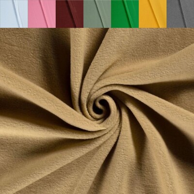 Polarfleece Meterware antipilling - Fleecestoff weich/kuschelig - Kuschelfleece