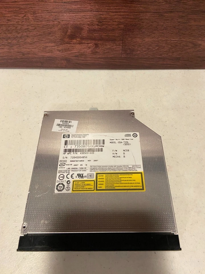 GSA-T20L Super Multi DVD+/-RW LightScribe IDE Drive HP 44005-001 / 432973-001 - Image 2 of 4