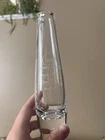 Vintage Steuben Crystal Bud Vase With Engraving