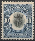 TANGANYIKA 1922 Giraffe 10s Gibbons#87 Mint Never Hinged