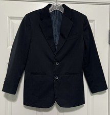 ARROW Size 12 Navy Blue Suit Jacket Coat Blazer Holiday Formal Boys