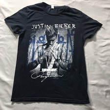 JUSTIN BIEBER PURPOSE TOUR 2016 T-SHIRT Sz S Adult Black