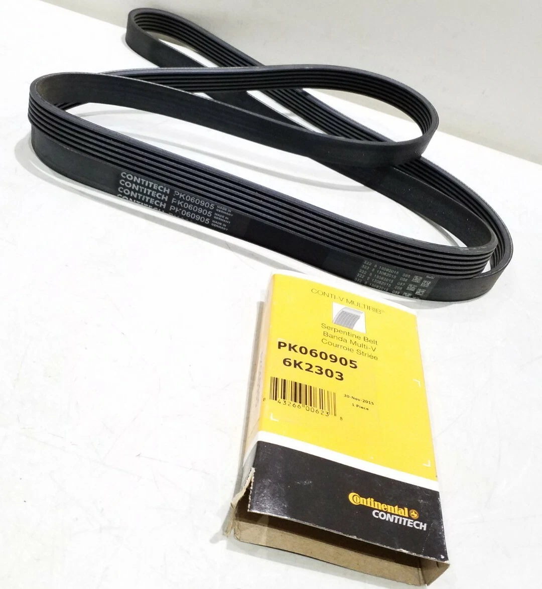 PK060905 Continental Contitech Conti-V Multirib Serpentine Belt 