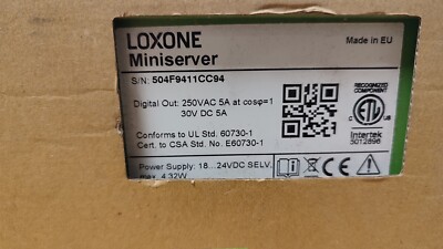 Loxone Miniserver G1