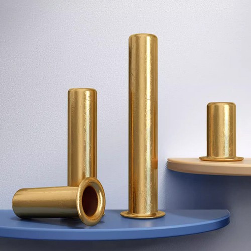 Hollow Rivets Brass Crimped Rivet Copper Eyelets Tubular Rivets M0.9 M1.3 M5~M6 - Picture 3 of 6