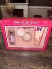 Sweet Like Candy Ariana Grande Set 1 Oz EDP, Body Mist 1.7 Oz, Body Cream 1.7 Oz