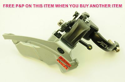 SHIMANO ALTUS FD-M371 9-GANG FAHRRAD VORDERSCHALTUNG MECH UMWERFER DUAL PULL 34,9mm