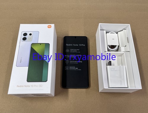 Unlocked Xiaomi Redmi Note 13 Pro 5G Dual SIM 128/256/512GB 200MP 5000mAh Sealed - Afbeelding 5 van 28