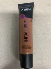L'Oreal Infallible Total Cover Full Coverage Foundation - 311 Creme Cafe - NEW