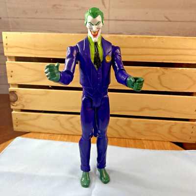 Joker 12” DC Batman Figure Purple Cheesy evil smile 1405HR1 action
