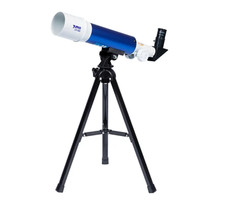 Bresser Juno AZII Refractor Telescope with Case, 50mm 88-10051 NEW