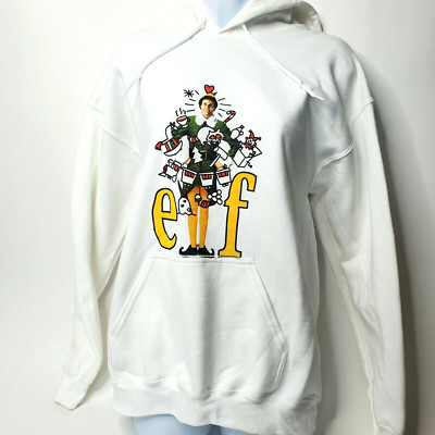 Buddy The Elf Pullover Hoodie Sweatshirt Unisex Medium New Christmas
