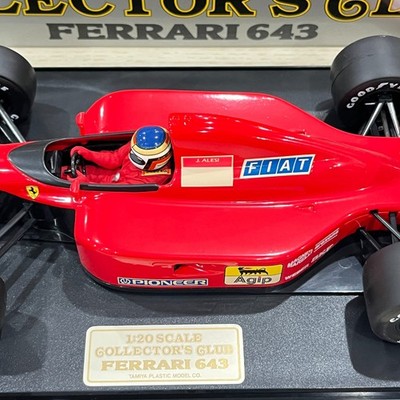 Tamiya 1/20 Collector's Club Ferrari 643 Diecast model with case