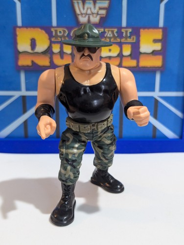 WWF Hasbro Sgt Slaughter - WWE Vintage Titan Sport...