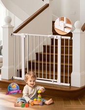29-43" Magnetic Baby Gate for Stairs,Doorways House,Kitchen,30" Tall Pet Door...