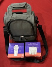 2 Pack Lansinoh Breastmilk Storage Bag - 20470 - 100ct Ea 200 Total  Carry Bag