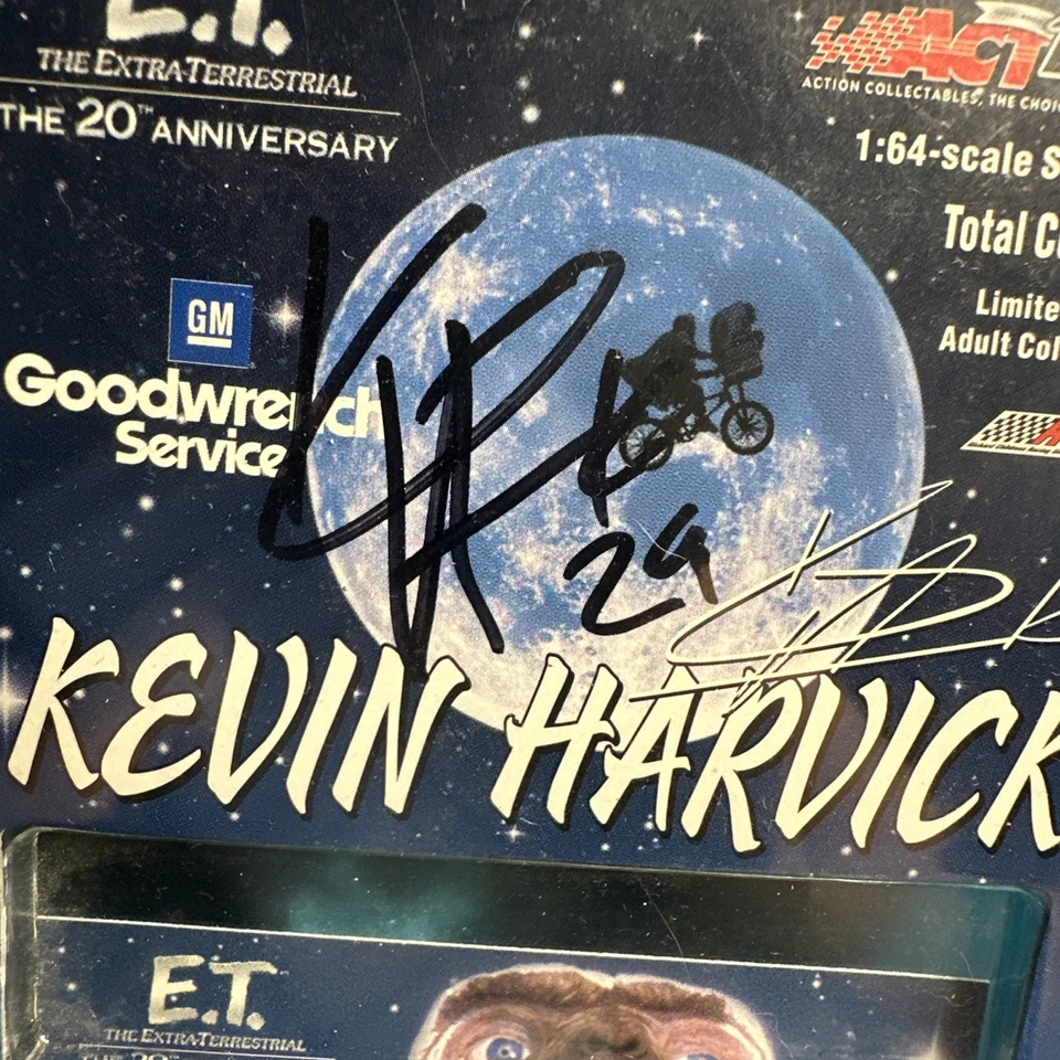 Kevin Harvick E.T. autografiado Monte Carlo #29 P/N 102557 20 aniversario 2002 Foto 3 de 4