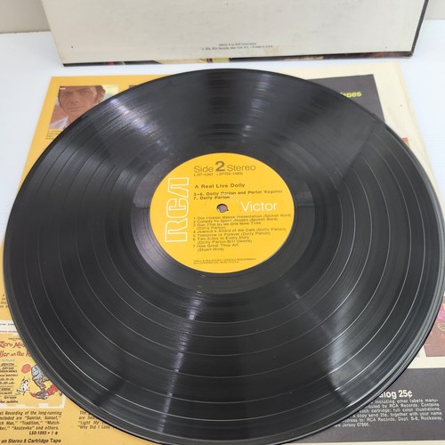 A Real Live Dolly Parton W/Porter Wagner Vinyl 1970 RCA LSP-4387 - Picture 3 of 9