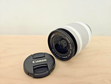 Canon EF-S STM 18-55mm 3.5-5.6 IS lens white for Digital EOS Rebel