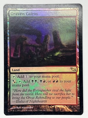 Graven Cairns LP FOIL Shadowmoor 272/301 MTG Magic the Gathering