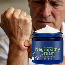 5PCS NEW-Neuropathy Relief Cream Neuropathy Extra Strength Nerve Formula, 4 oz