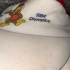 Vintage 1984 Los Angeles Olympics Sam Eagle Visor Hat USA LA Olympic Official — photo 2