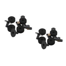 4 Sets Cymbal بديل إكسسوارات: Cymbal Sleeve Felt Pads لـ Drum طقم