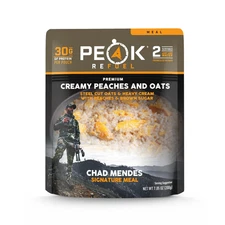 Peak Refuel Creamy Peaches and Oats | Chad Mendes Signature Meal | Premium Freez