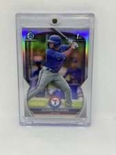 2023 Bowman Chrome Gleider Figuereo 1st Prospect Refractor /499 Rangers