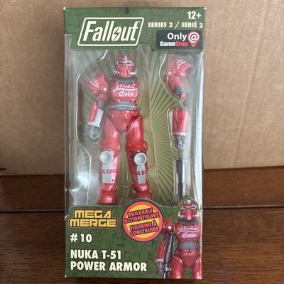 Fallout Mega Merge Nuka T-51 Power Armor Buildable Action Figure #10