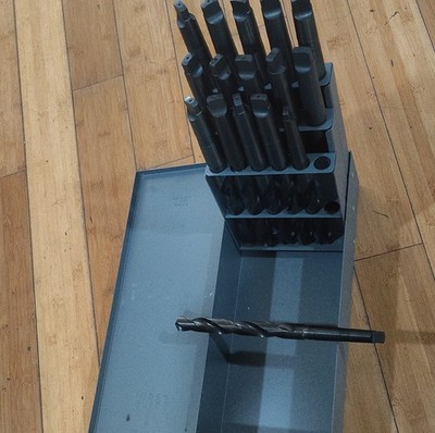 heavy duty Steel Drill Bit Set  16pc  drill bit set , 49/64-1 inch
